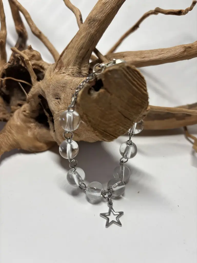 BRACELET Femme en perles translucides