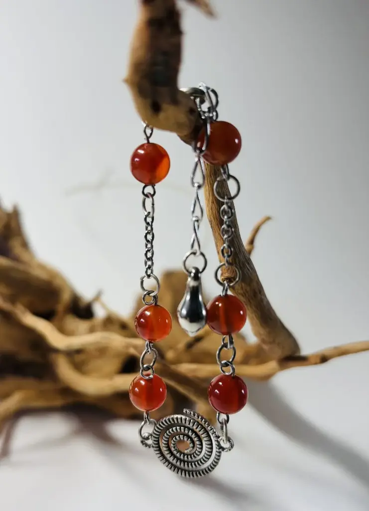 BRACELET Femme en Cornaline ocre