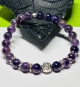BRACELET Femme en Améthyste du Brésil low