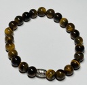 BRACELET Homme en Oeil de tigre