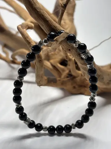 [BRAH34] BRACELET Homme en Tourmaline