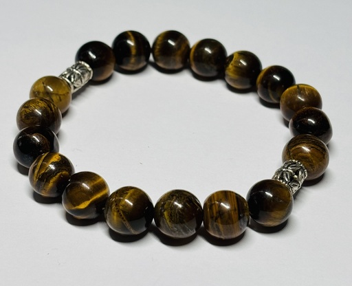 [BRAH14] BRACELET Homme en Oeil de tigre 