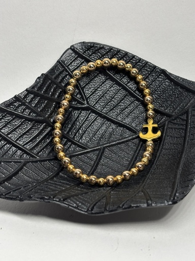 [BRAF19] BRACELET Femme en Hématite gold