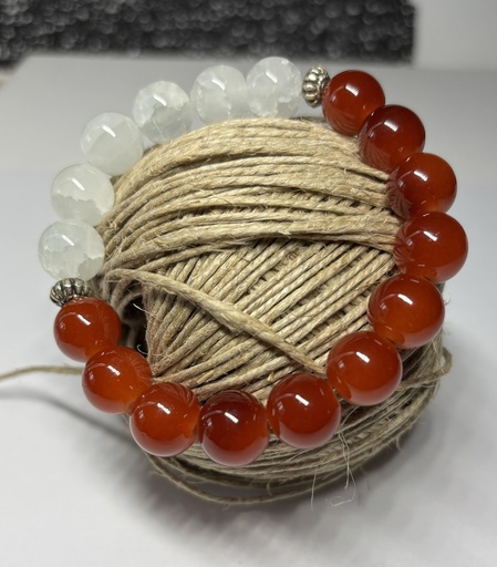[BRAF11] BRACELET Femme en Agate naturelle